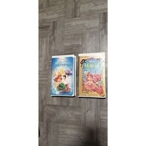 The Little Mermaid VHS Tape Lot‎ Disney Animated Movie Classics